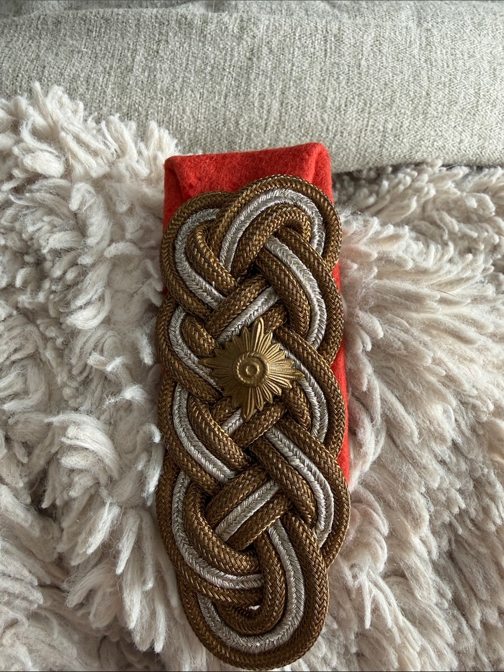 WWII German Heer Army Lieutenant General Shoulder Board